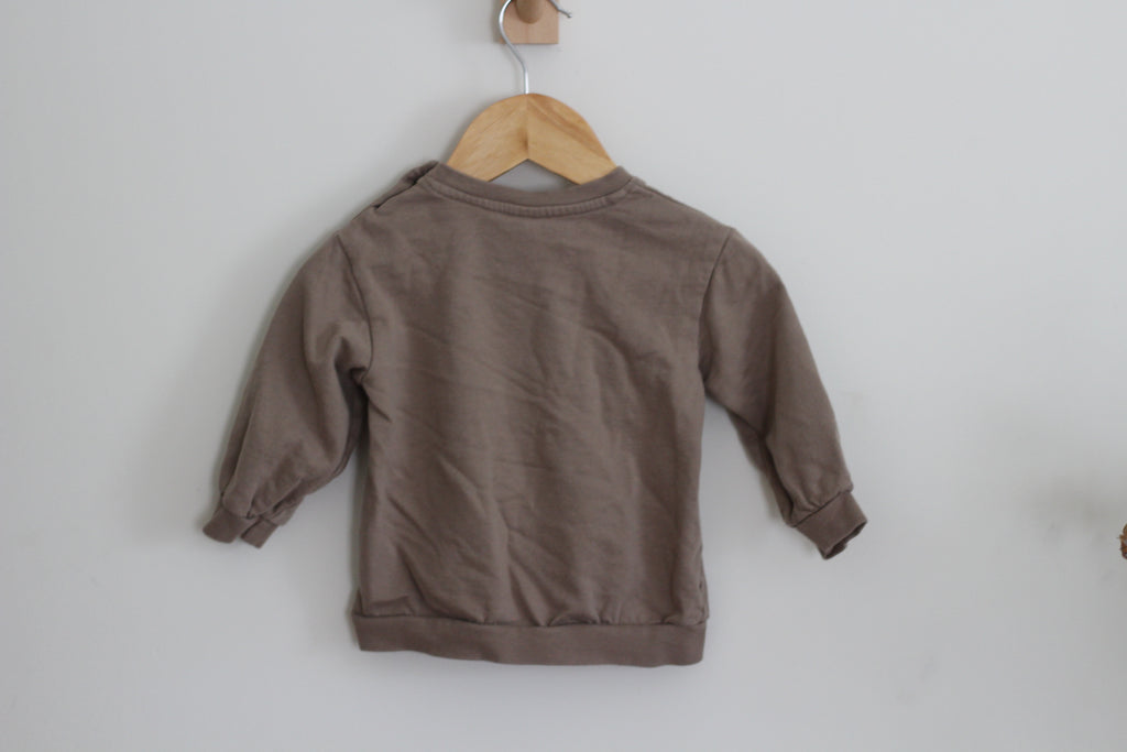 H&M 100% Organic Cotton Basic Sweater - size 12 Months