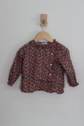 Bout'chou Girls Long Sleeve Top - size 24 months