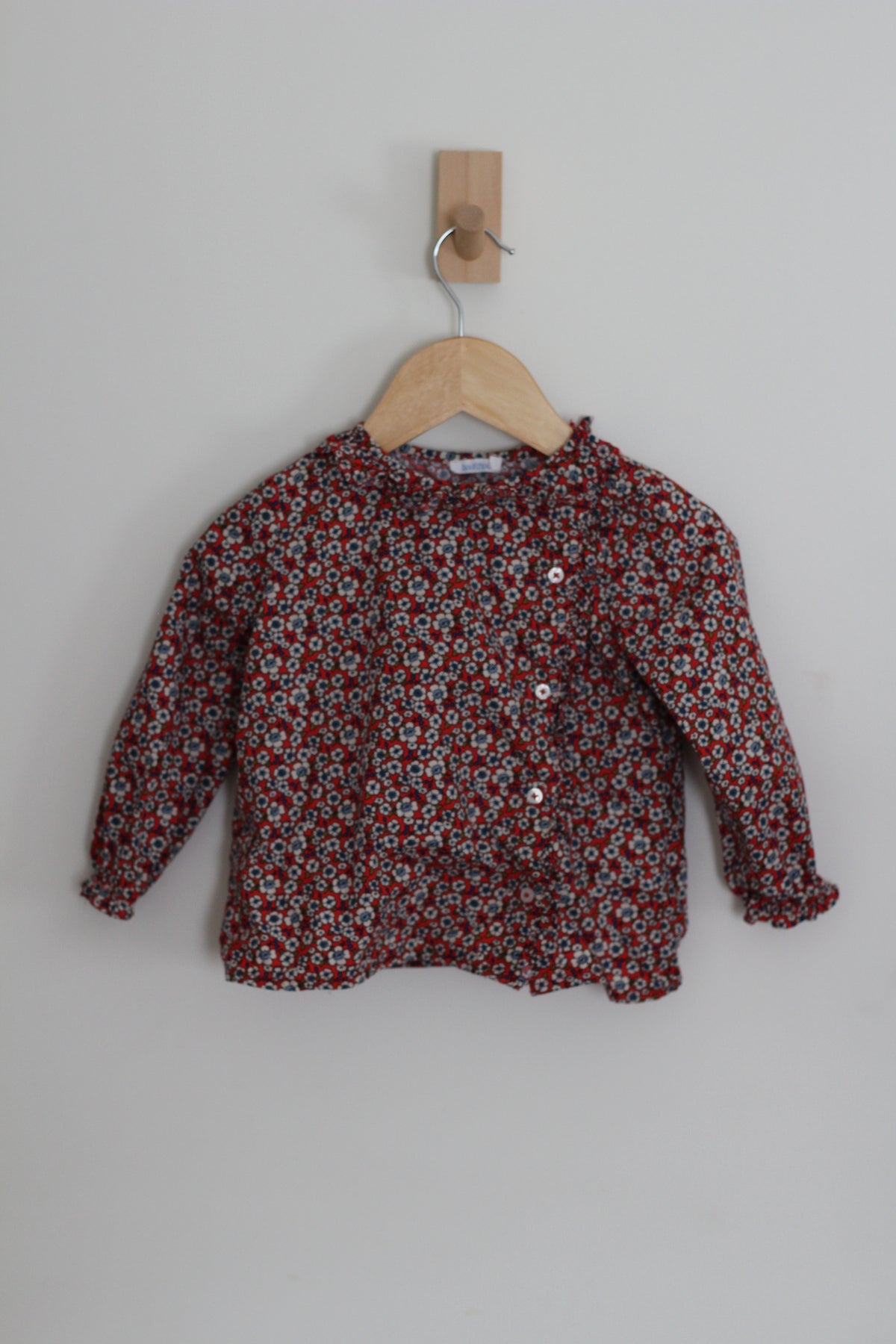 Bout'chou Girls Long Sleeve Top - size 24 months