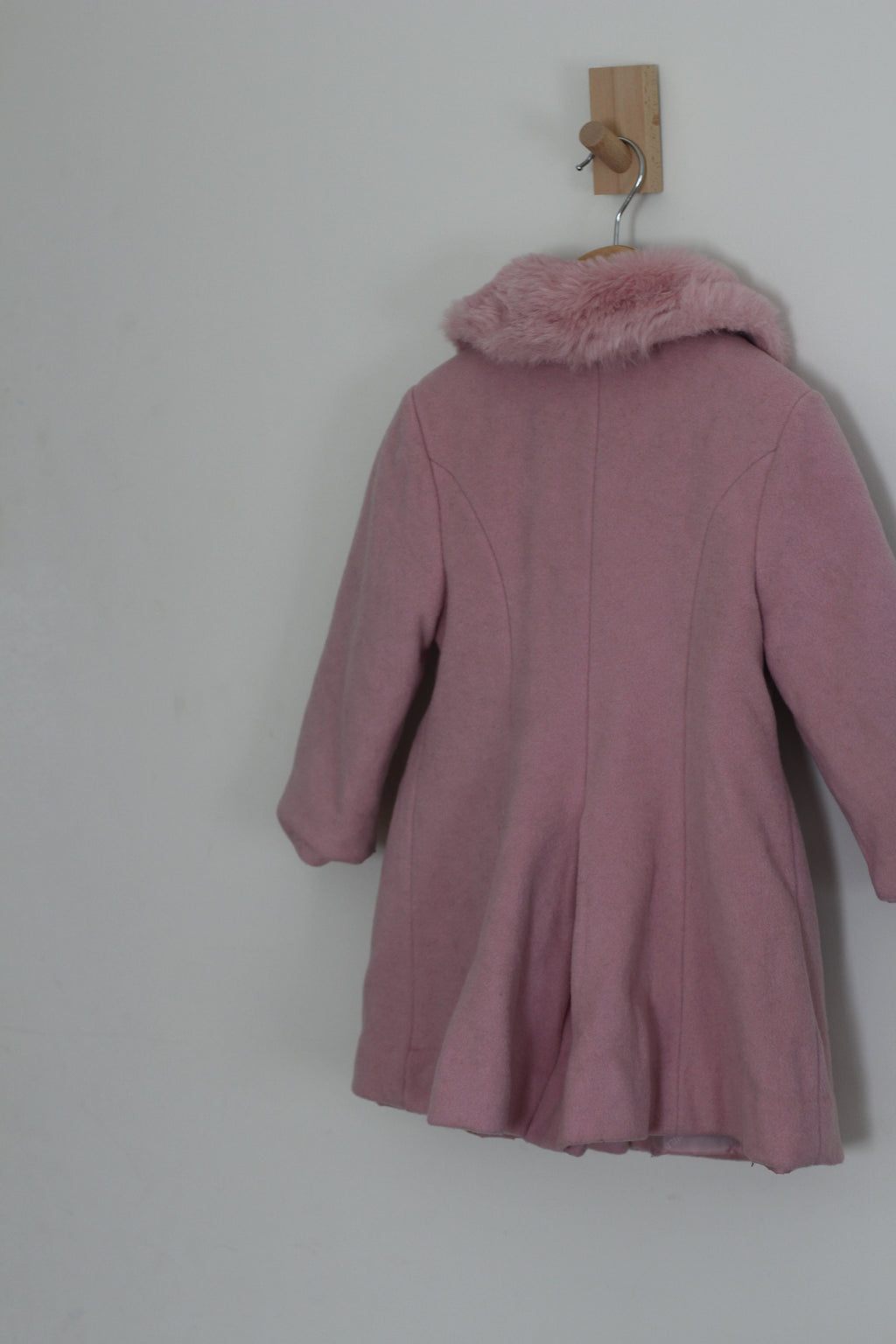 Rothschild Girls Pink Winter Coat and Bonnet - size 24 months