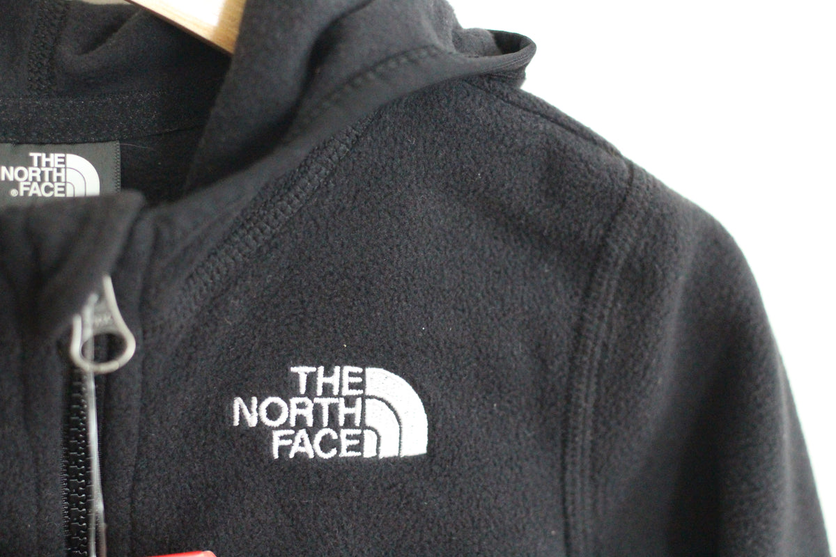 NWT The North Face Black Hooded Jacket - size 24 months