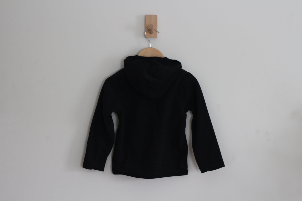 NWT The North Face Black Hooded Jacket - size 24 months