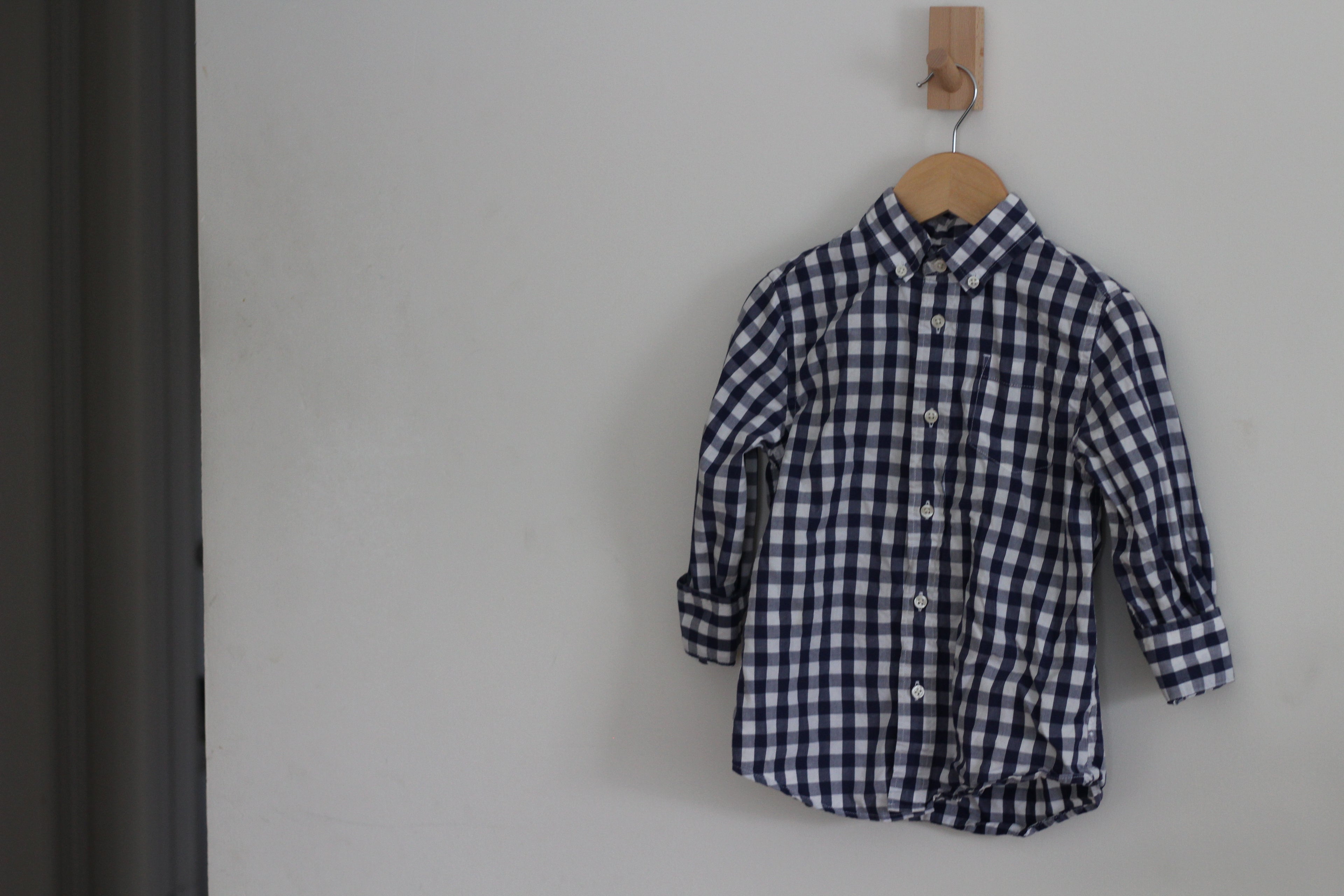 Crewcuts Boys' Plaid Button-Down Shirt - size 6-7