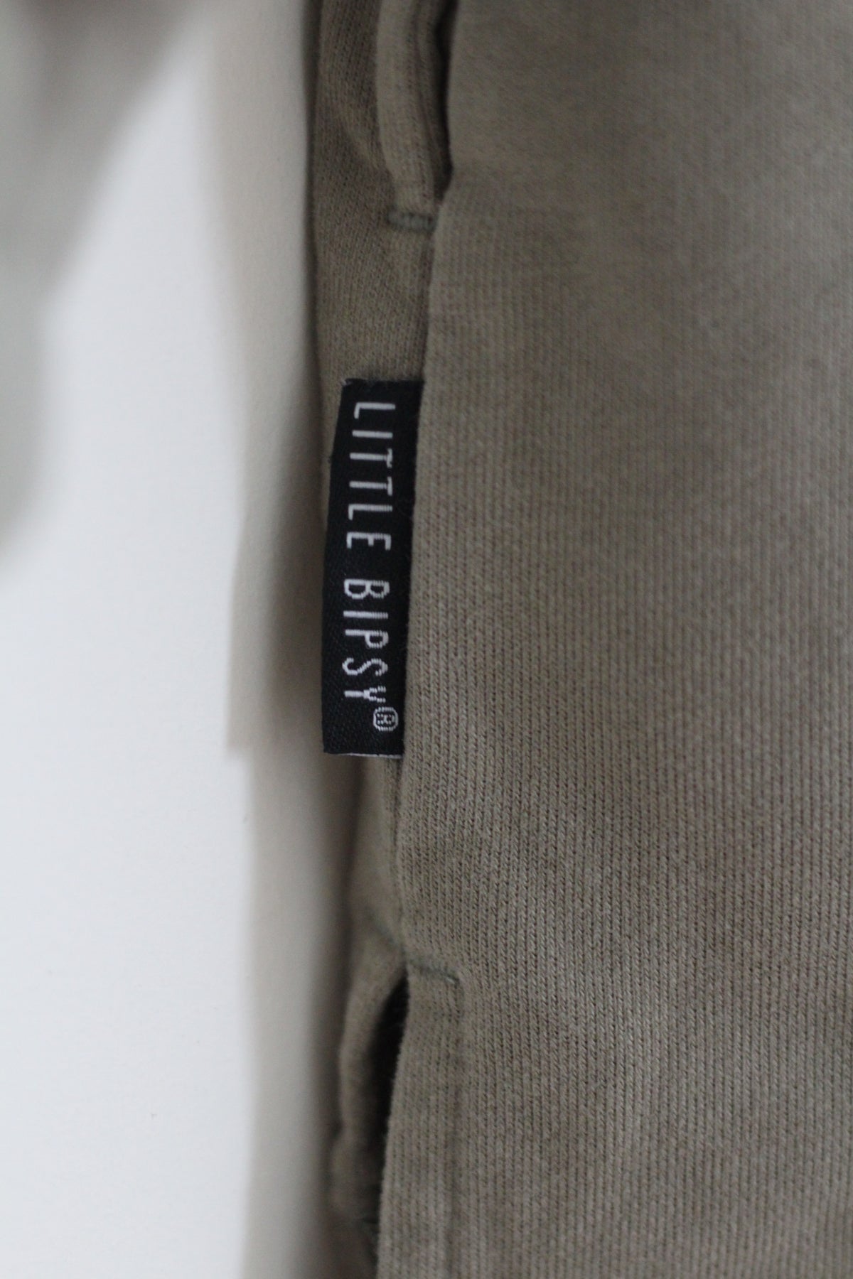 Little Bipsy Girls Olive Sweater Dress - size 18-24 months