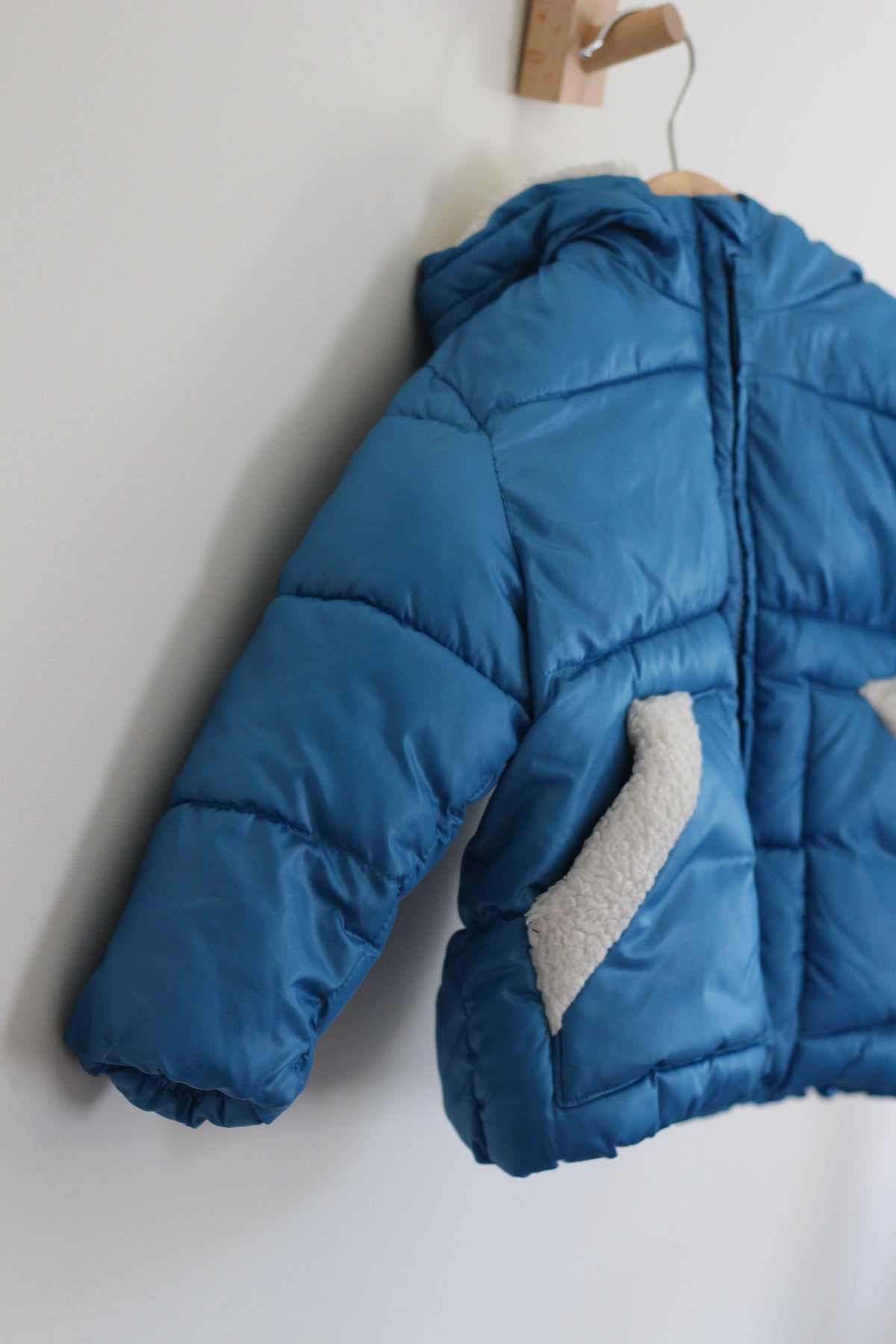 Rothschild Blue Puffer Jacket - size 18 months