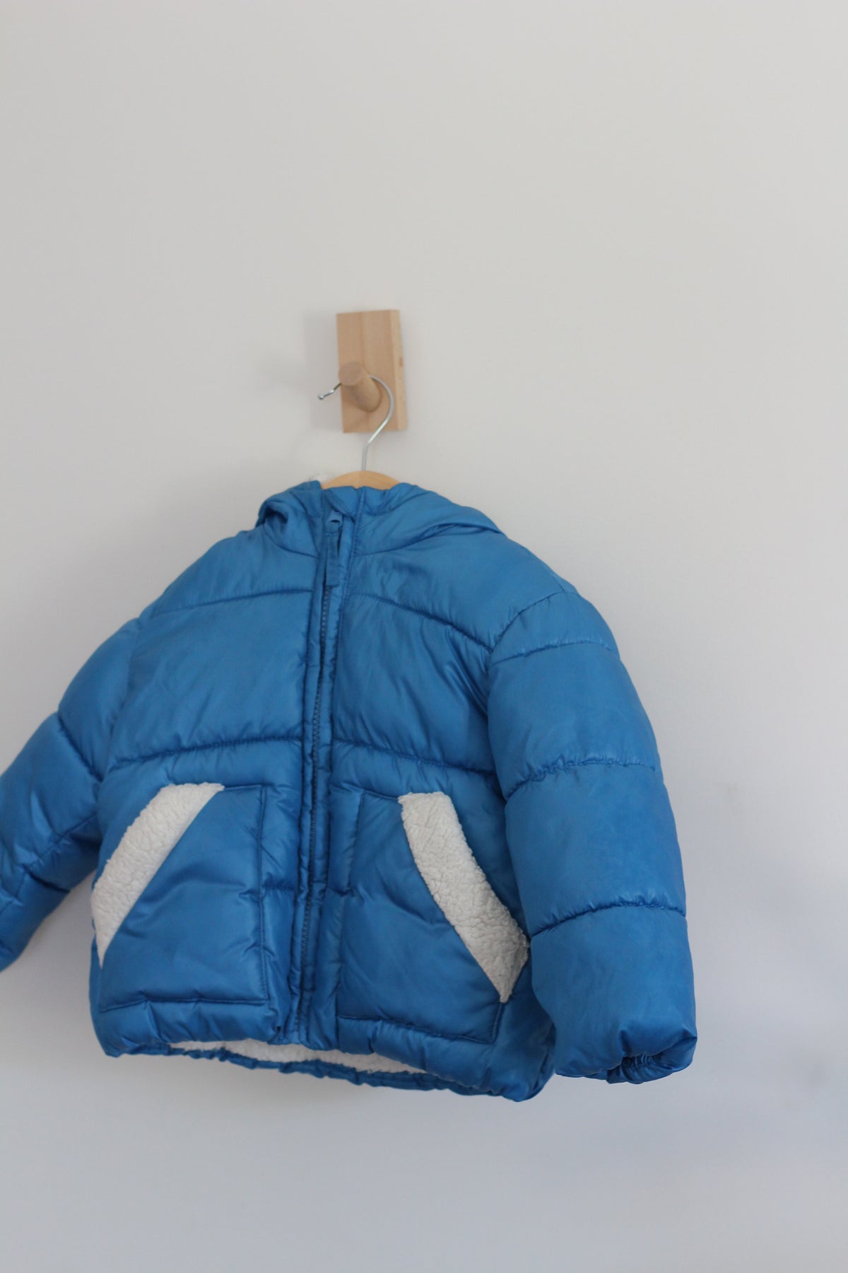 Rothschild Blue Puffer Jacket - size 18 months