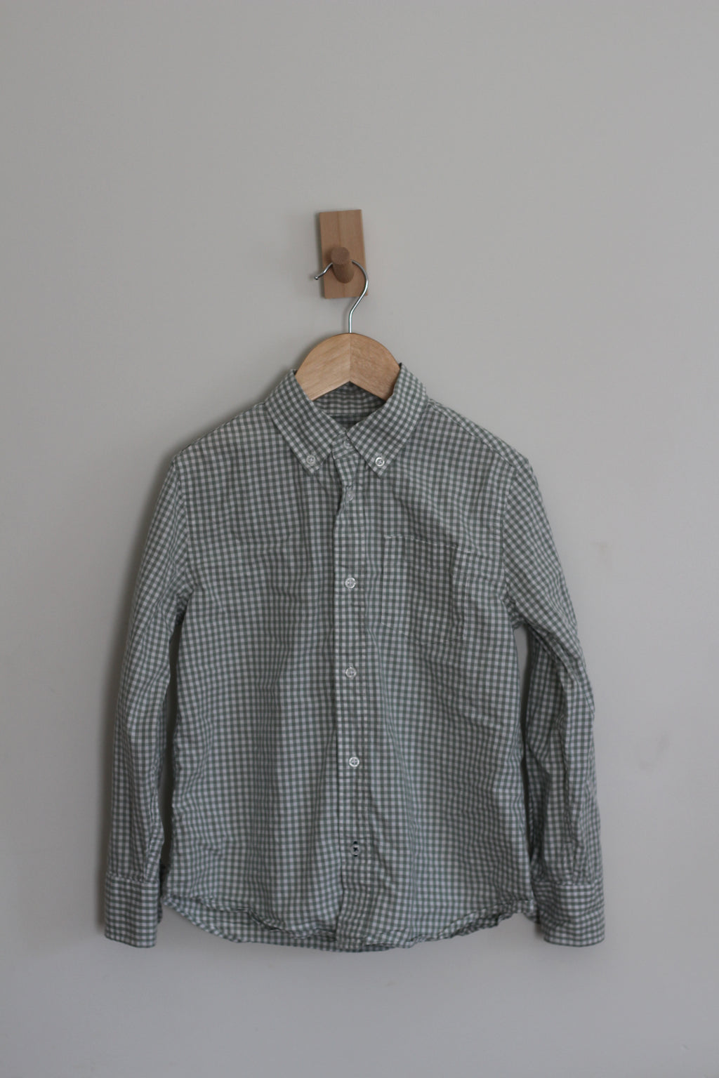 Crewcuts Plaid Button Down - size 8