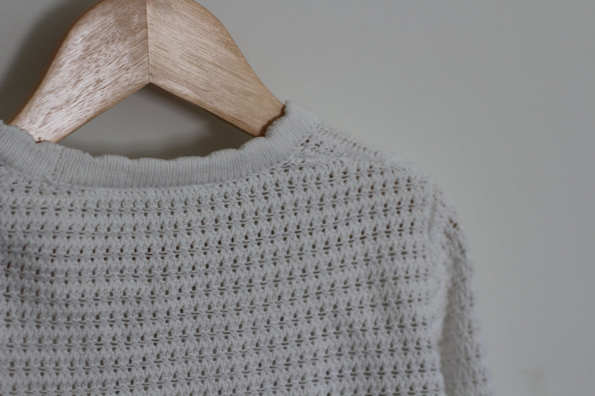 M&S Pure Cotton Fruit Knitted Cardigan - size 6 / 7