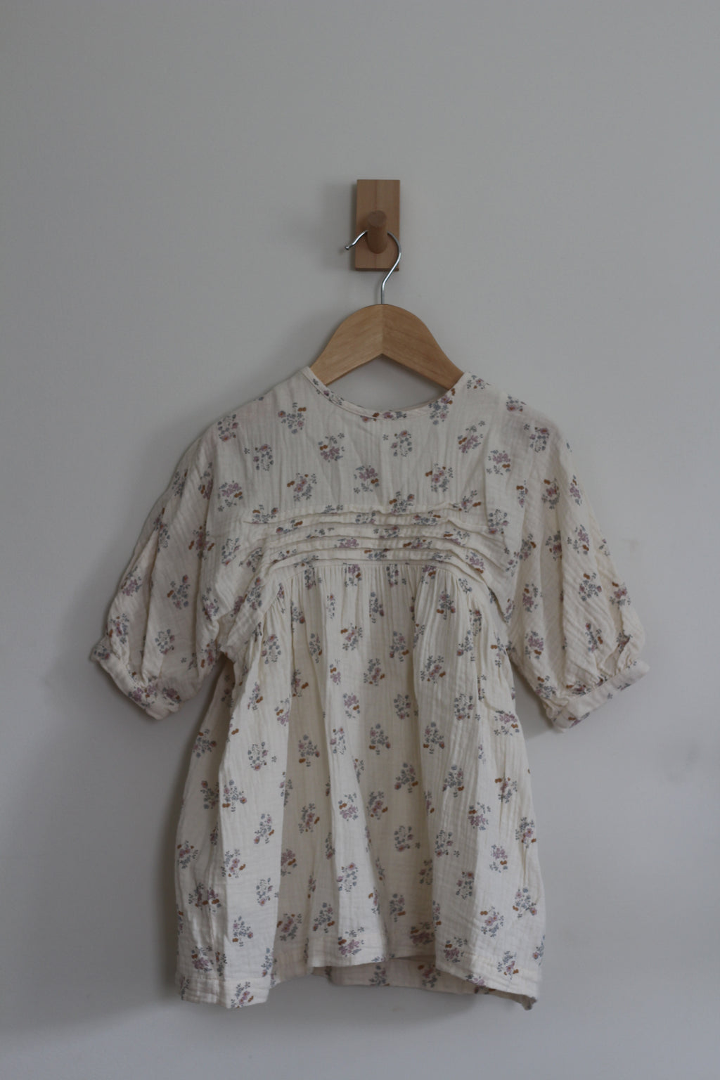 Zara Kids Floral Cotton Muslin Dress - size 4 years
