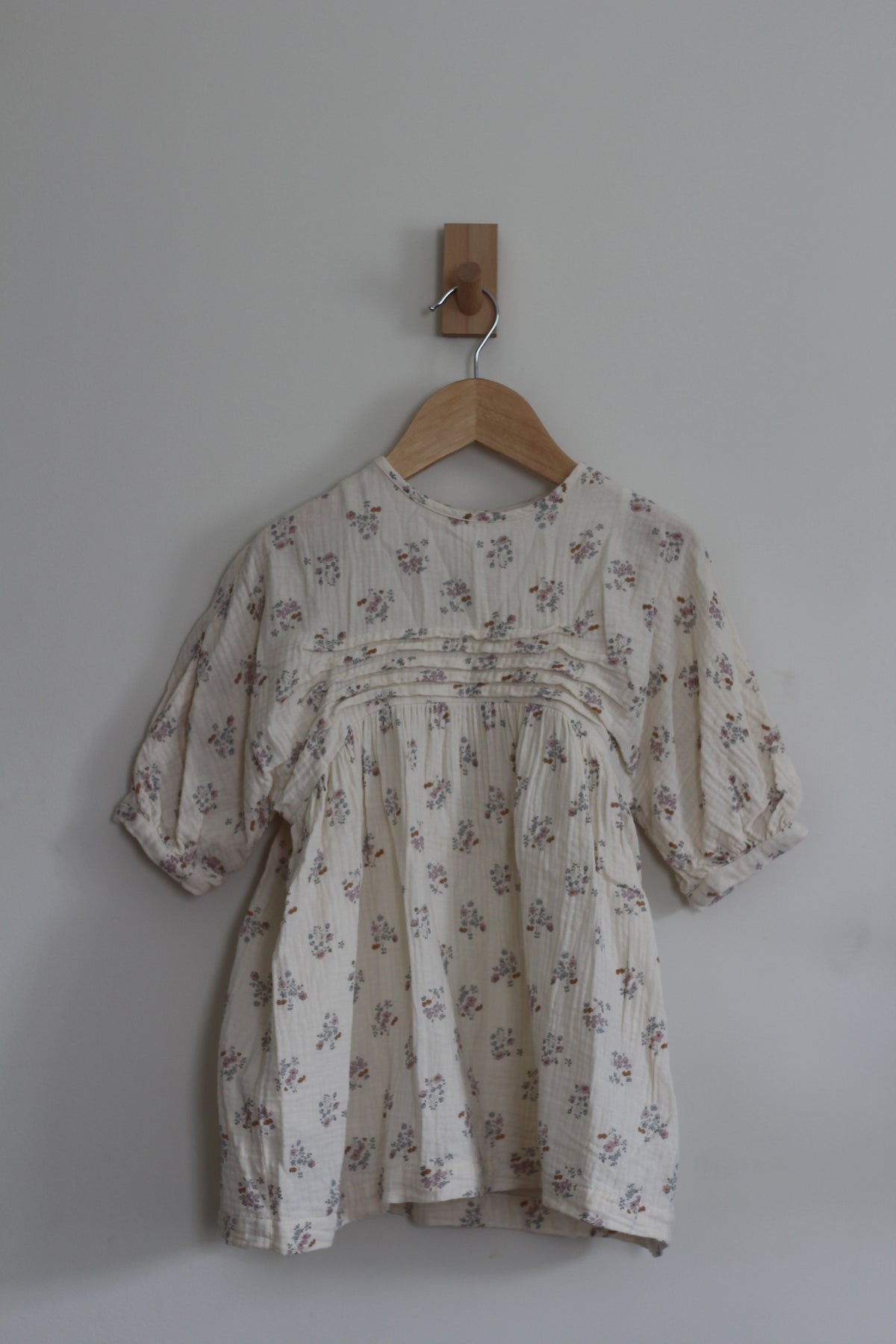 Zara Kids Floral Cotton Muslin Dress - size 4 years