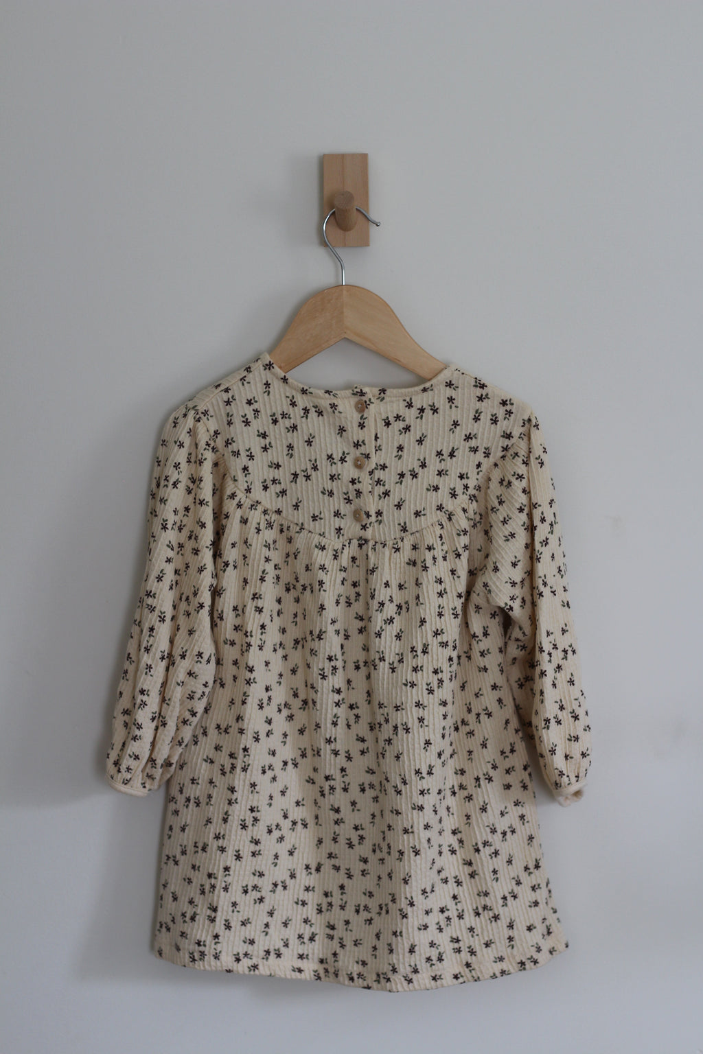 Zara Kids Floral Muslin Dress - size 4T