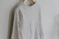 Hanna Andersson Pima Cotton White Long Sleeve Girls Shirt - size 120 - small - 6 / 7