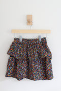 Crewcuts Girls Ditsy Floral Tiered Ruffle Skirt - size 8