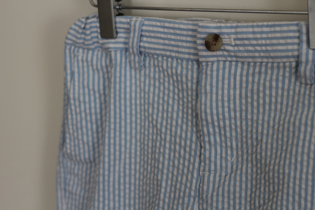 Vineyard Vines Seersucker Blue and White Breaker Pants - size 7