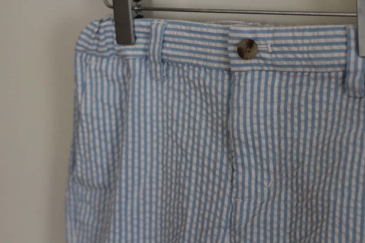 Vineyard Vines Seersucker Blue and White Breaker Pants - size 7