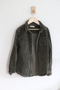 Tottini Olive Green Boys Corduroy Jacket - size 12
