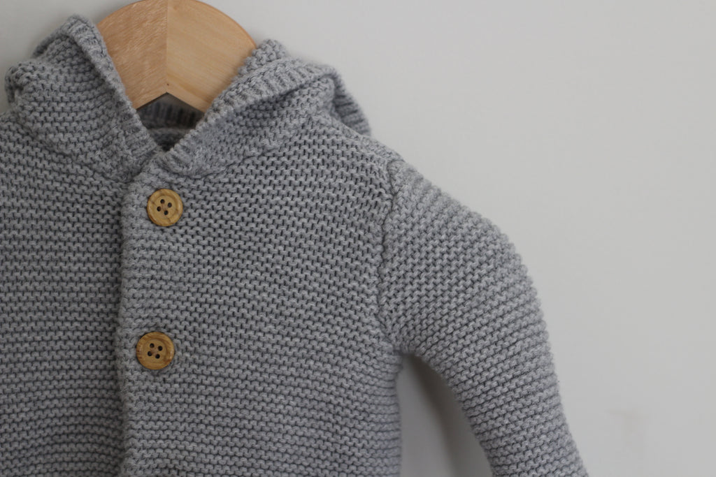 Little Planet Baby Organic Cotton Signature Stitch Cardigan - 9 months