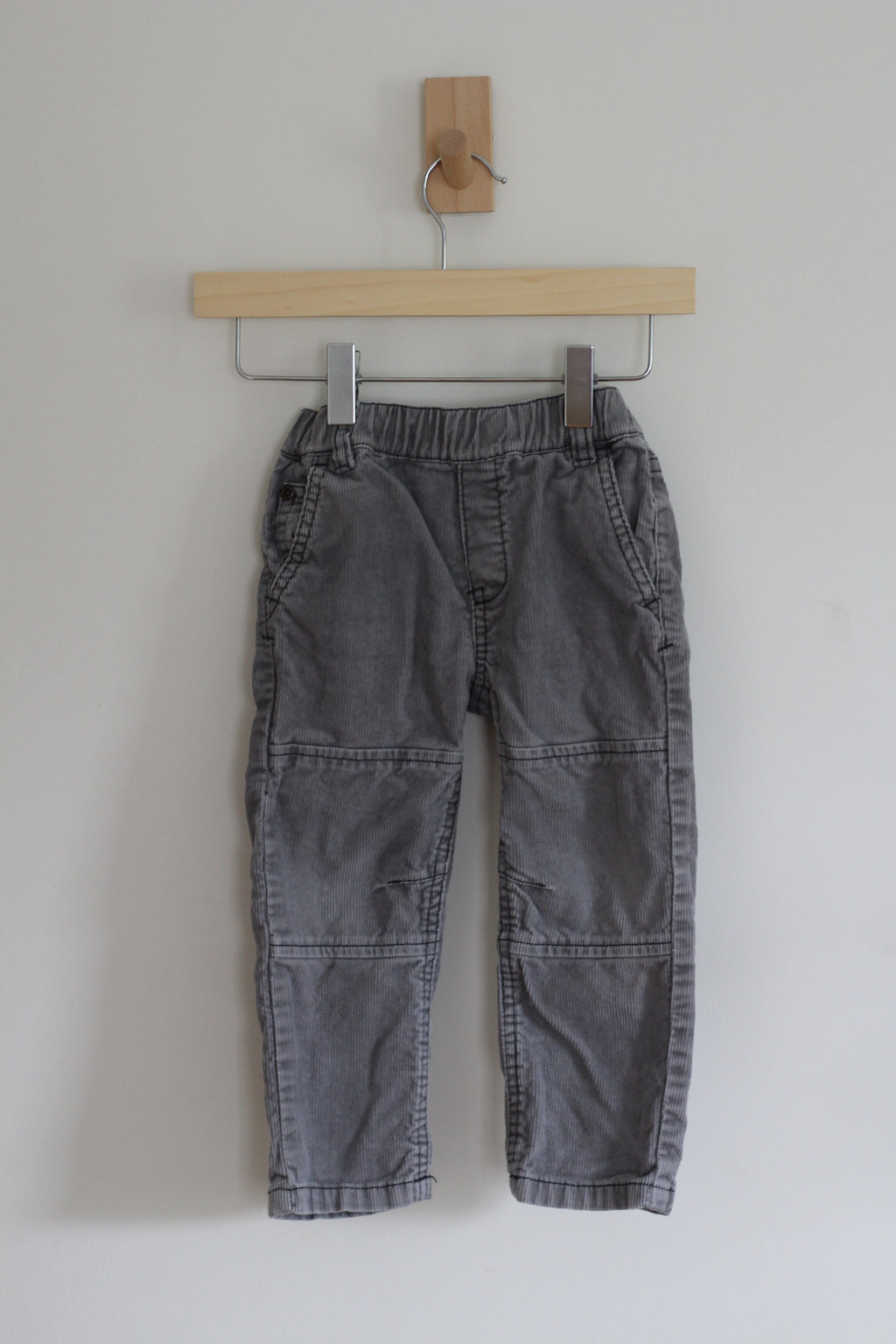 Ruum Corduroy Boys Pants in Grey - size 2y