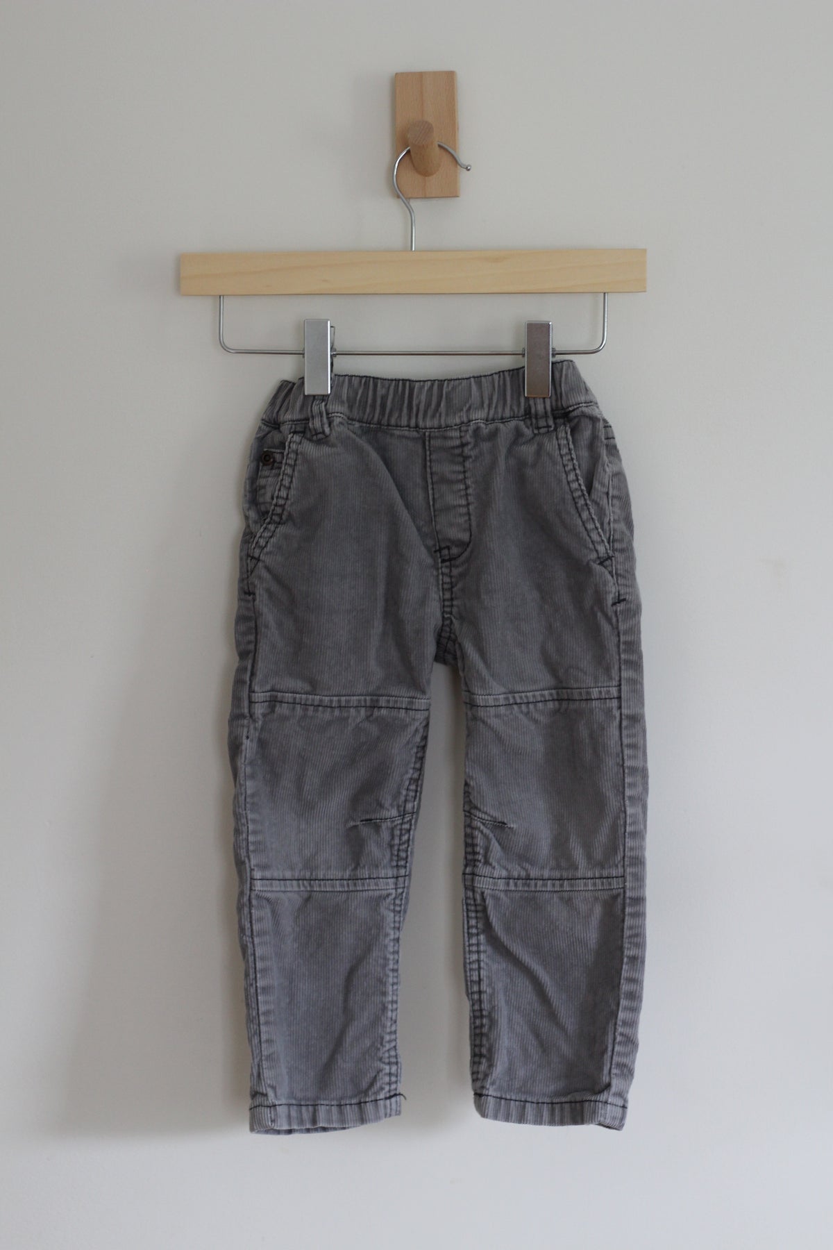 Ruum Corduroy Boys Pants in Grey - size 2y