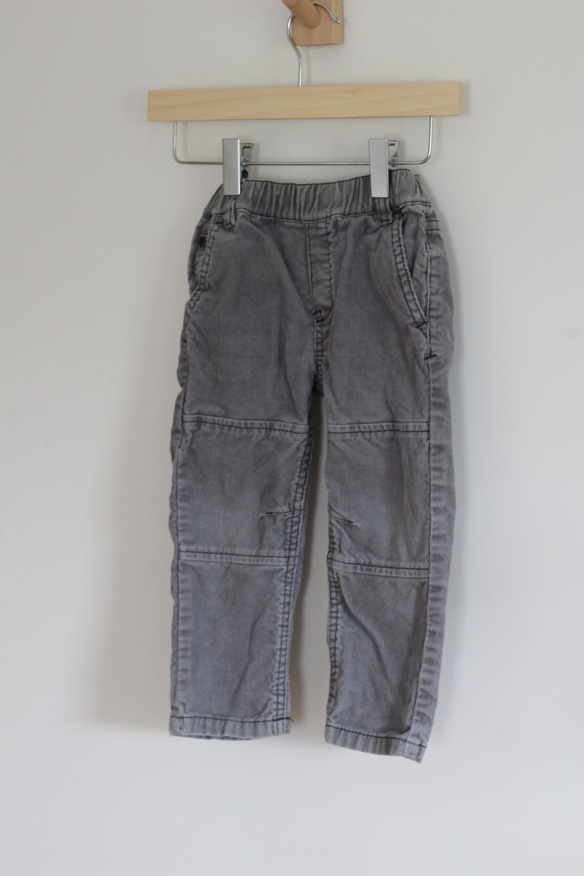 Ruum Corduroy Boys Pants in Grey - size 2y