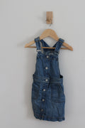 Baby Gap Overall Button Down Skirtall Dress - size 4 years