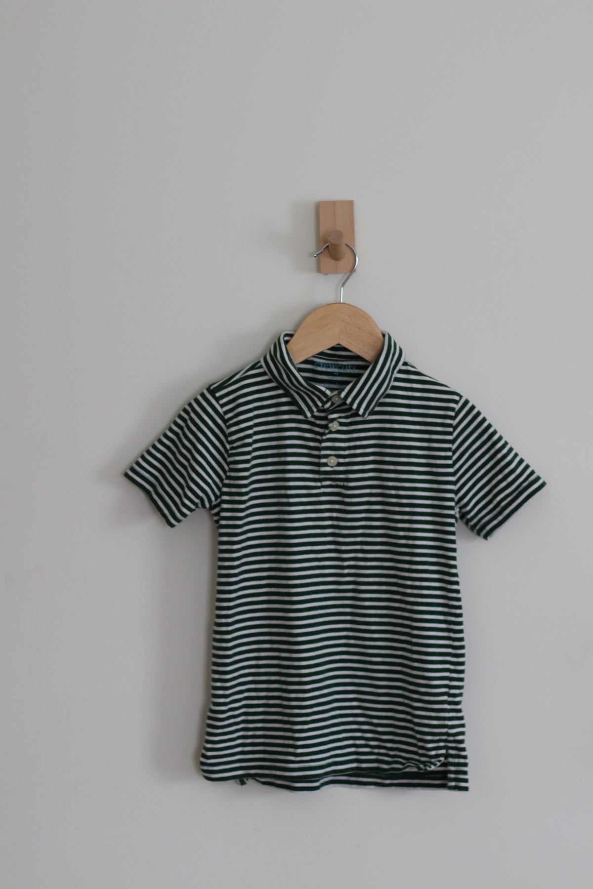 Crewcuts Boys Striped Polo - size 6 / 7