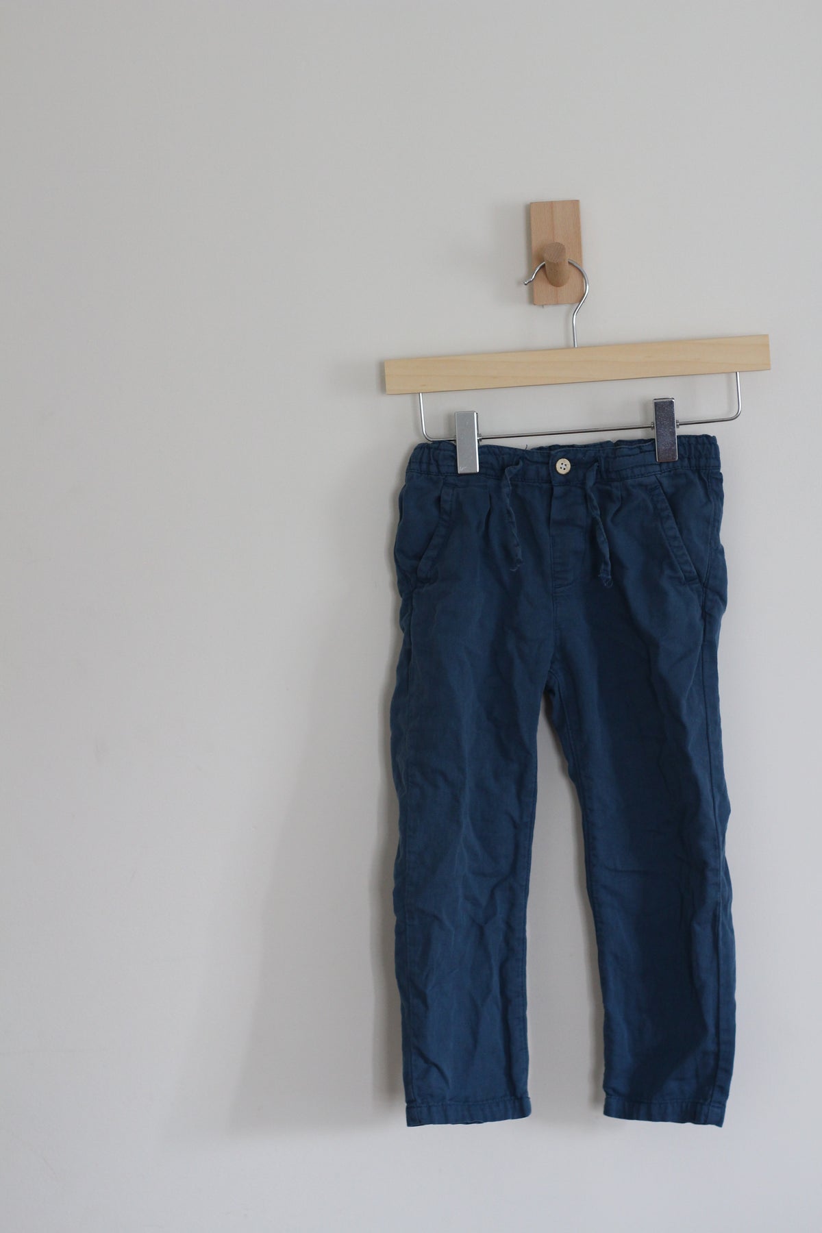 Mayoral Blue Linen and Cotton Pants - size 3