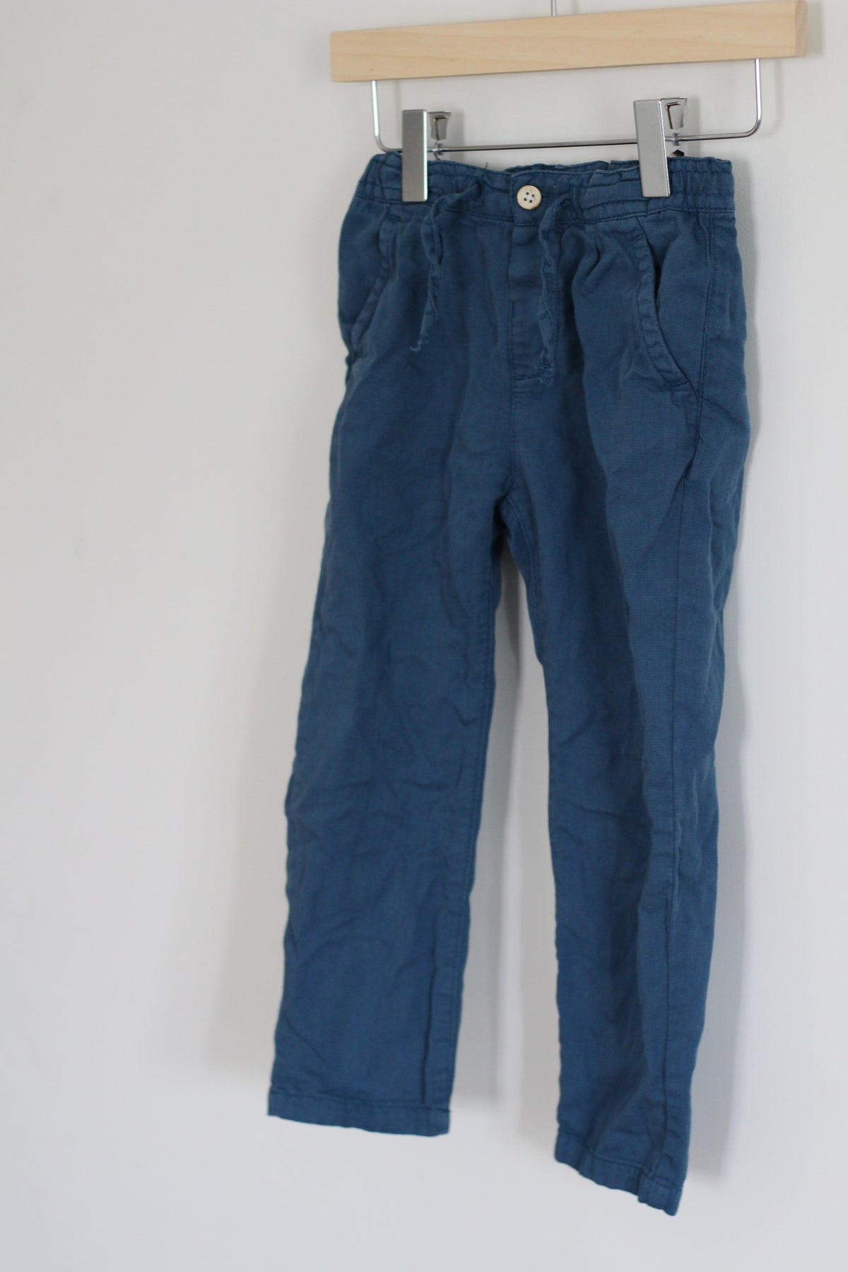 Mayoral Blue Linen and Cotton Pants - size 3