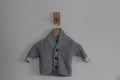 Hope & Henry Grey Knitted Cardigan - size 3 months