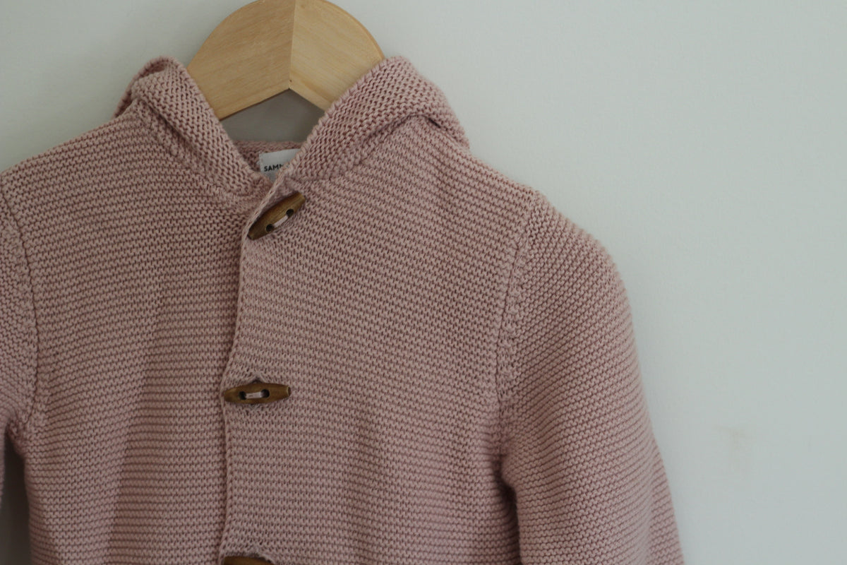 GOTS Certified Sammy + Nat x Zestt Organics Organic Cotton Sweater - size 12 - 18 months