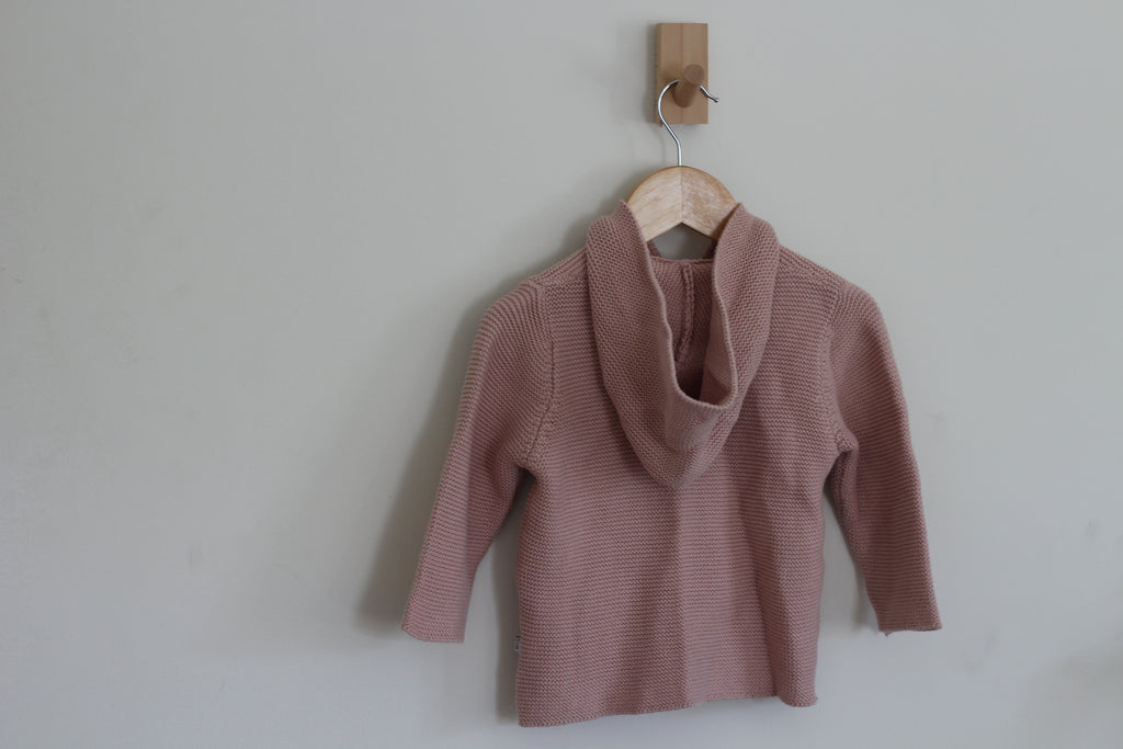 GOTS Certified Sammy + Nat x Zestt Organics Organic Cotton Sweater - size 12 - 18 months
