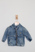 Baby Gap Knit Denim Jacket - size 2t