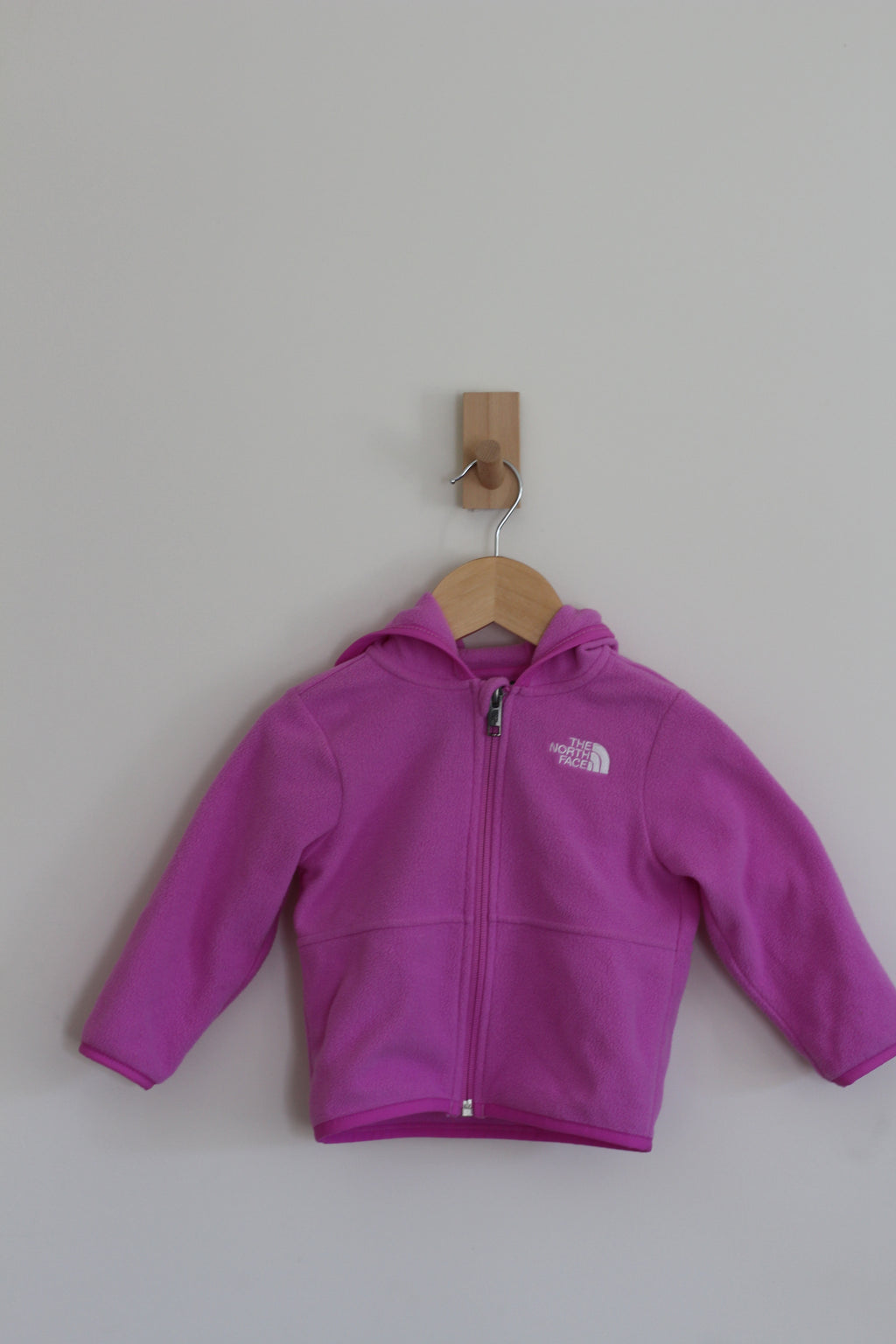 The North Face Girls Full Zip Hoodie - size 12 - 18 months