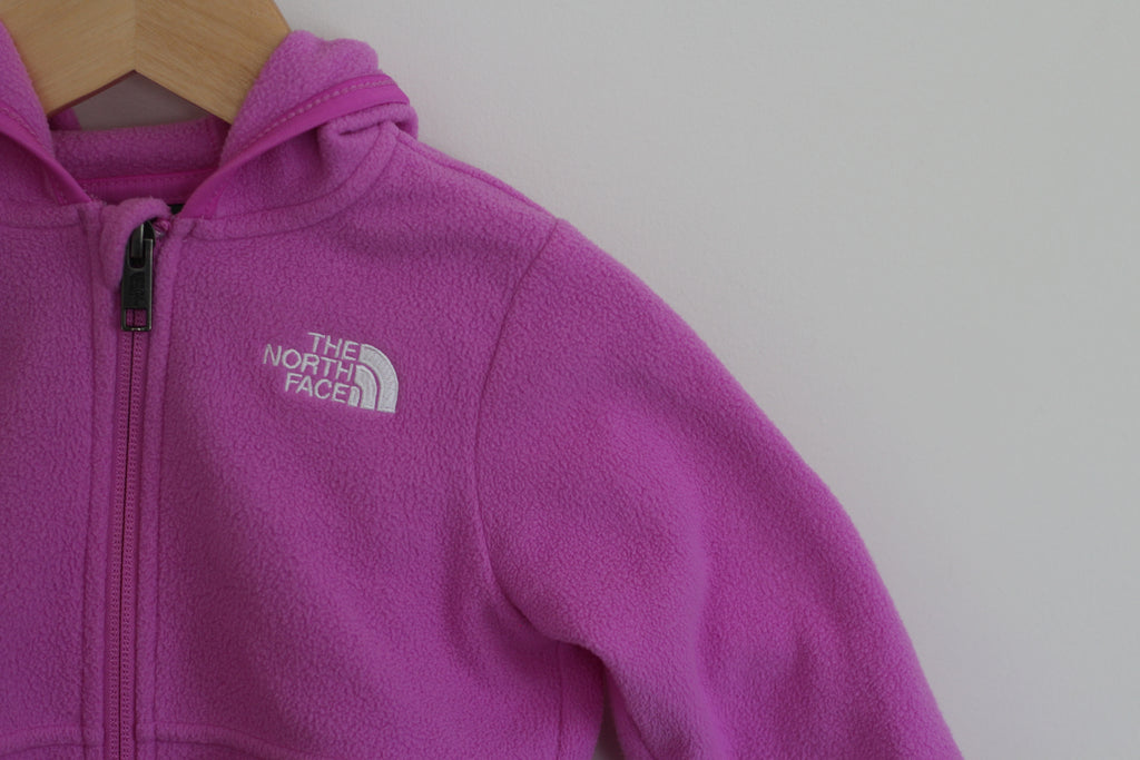 The North Face Girls Full Zip Hoodie - size 12 - 18 months