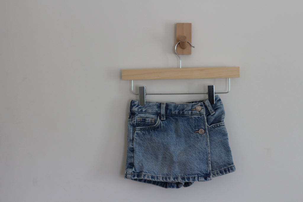 Gap Kids Denim Wrap Skort - size 12 - 18 months