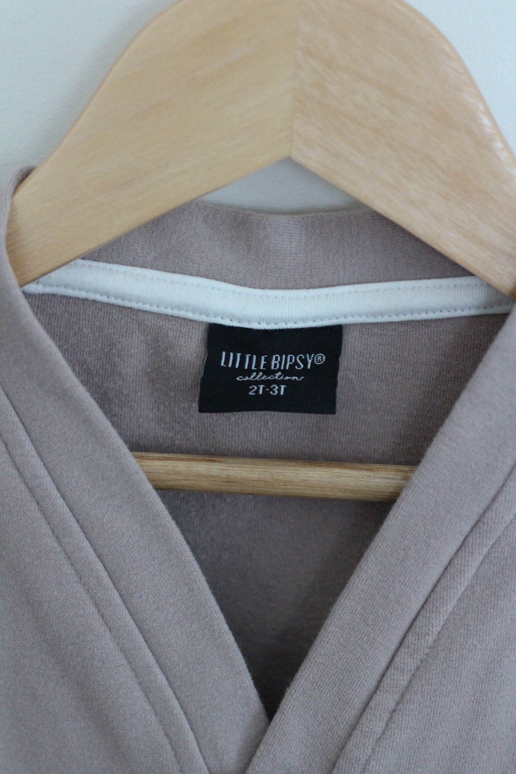 Little Bipsy Taupe Cardigan - size 2 - 3T