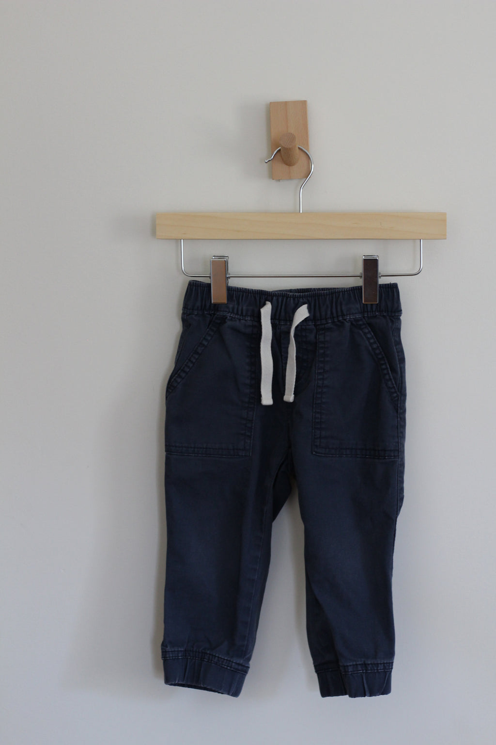 Baby Gap Boys Faded Blue Utility Jogger - size 18 - 24 months