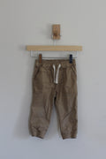 Baby Gap Boys Beige Utility Jogger - size 18 - 24 months