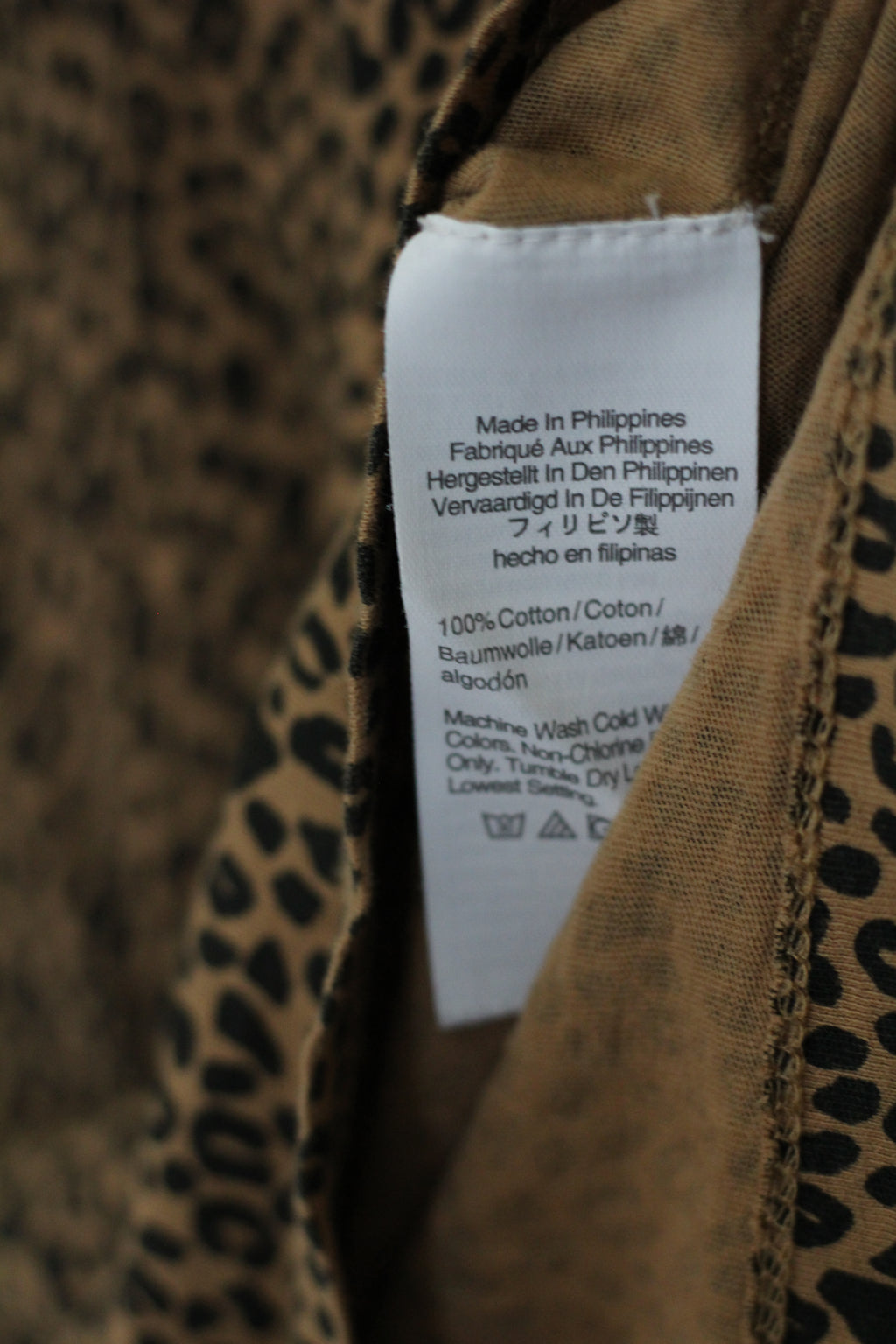 Crewcuts Tissue Turtleneck in Leopard - size 6 - 7