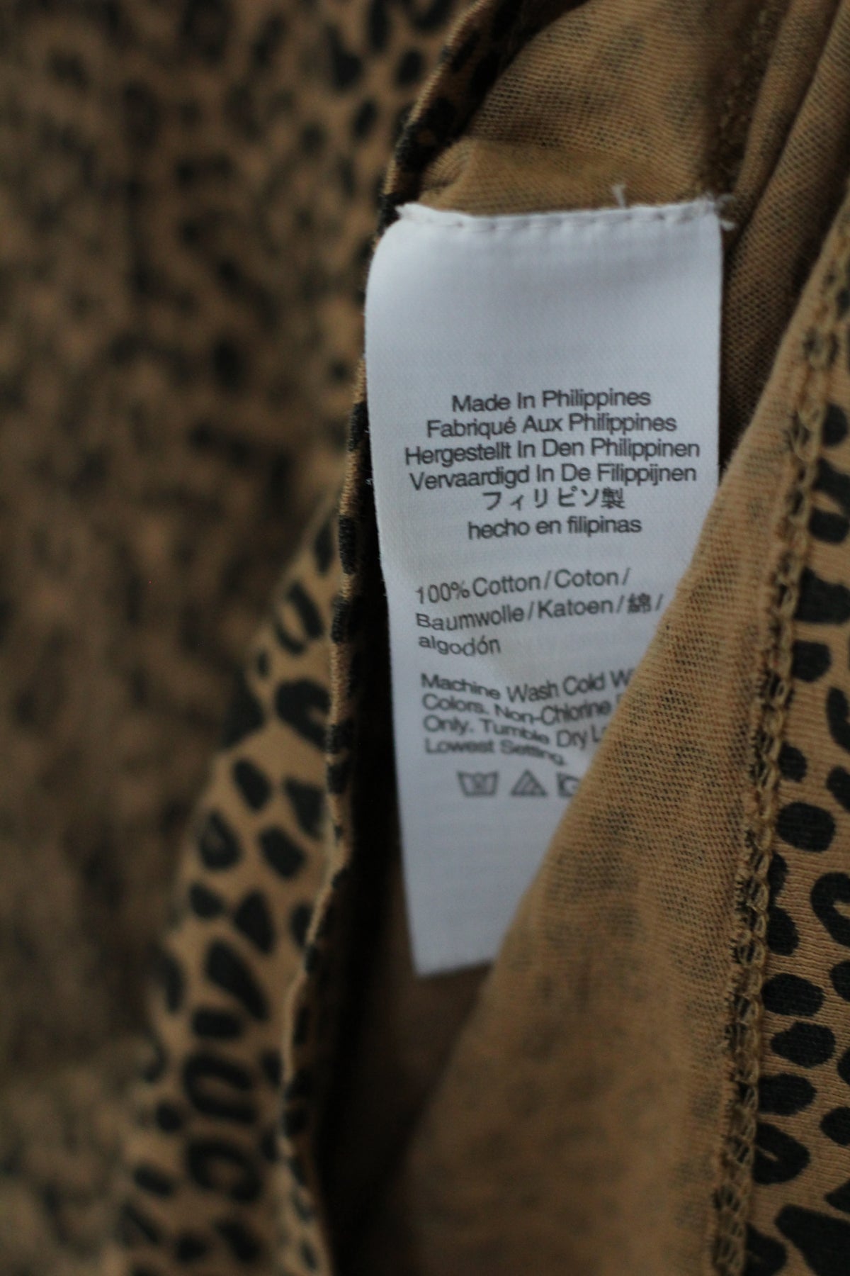 Crewcuts Tissue Turtleneck in Leopard - size 6 - 7