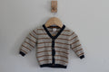 H&M Boys Striped Cardigan - size 4-6 months
