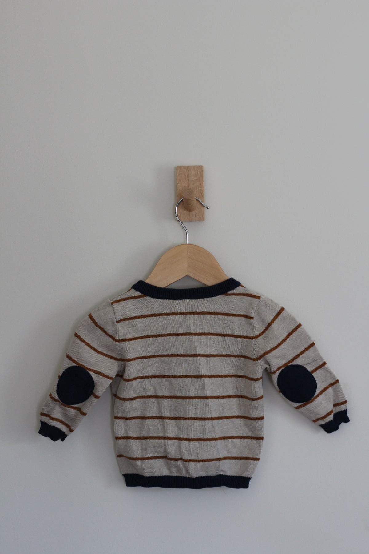 H&M Boys Striped Cardigan - size 4-6 months