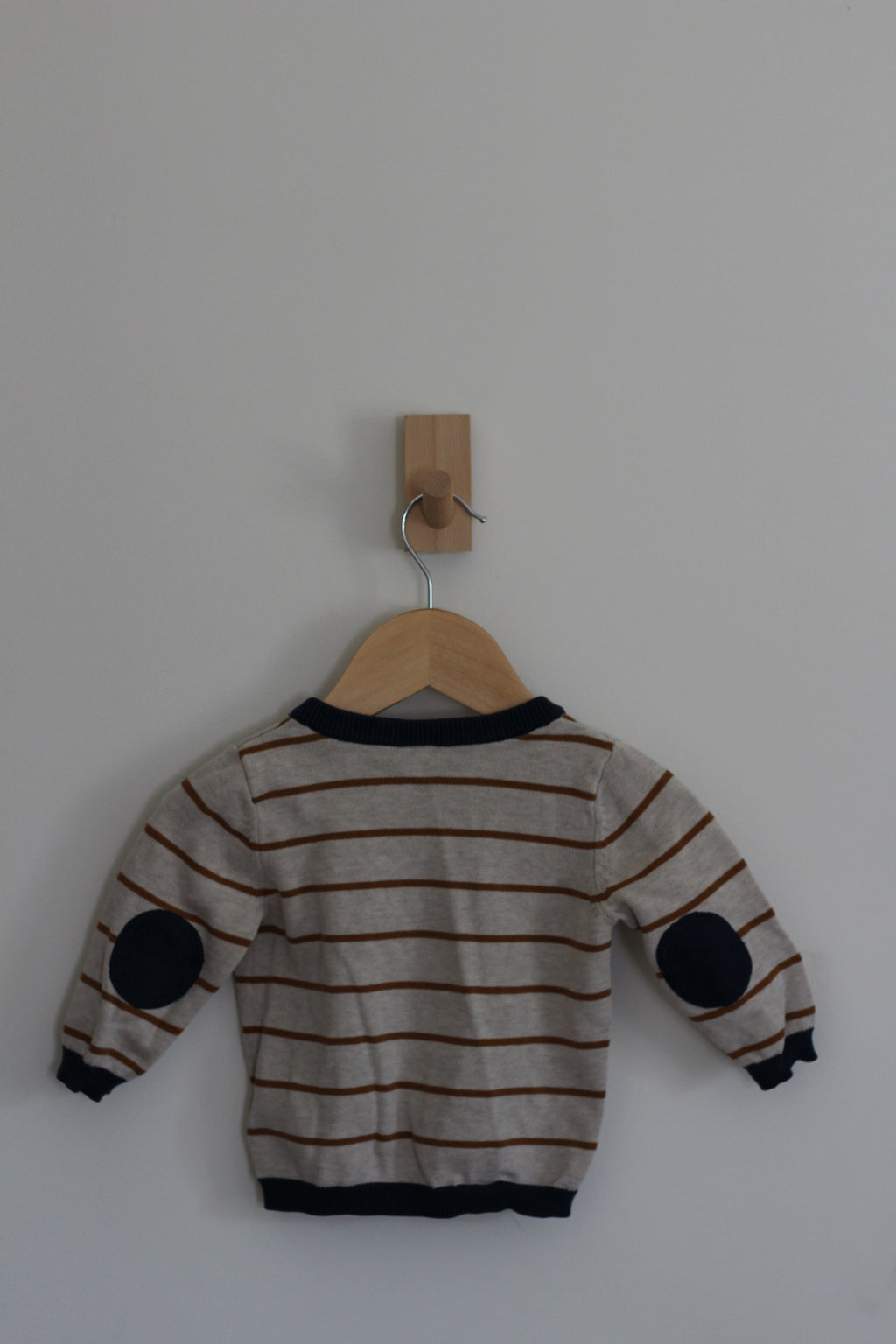 H&M Boys Striped Cardigan - size 4-6 months