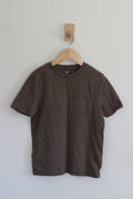 Gap Kids Brown Pocket Tee - size 8