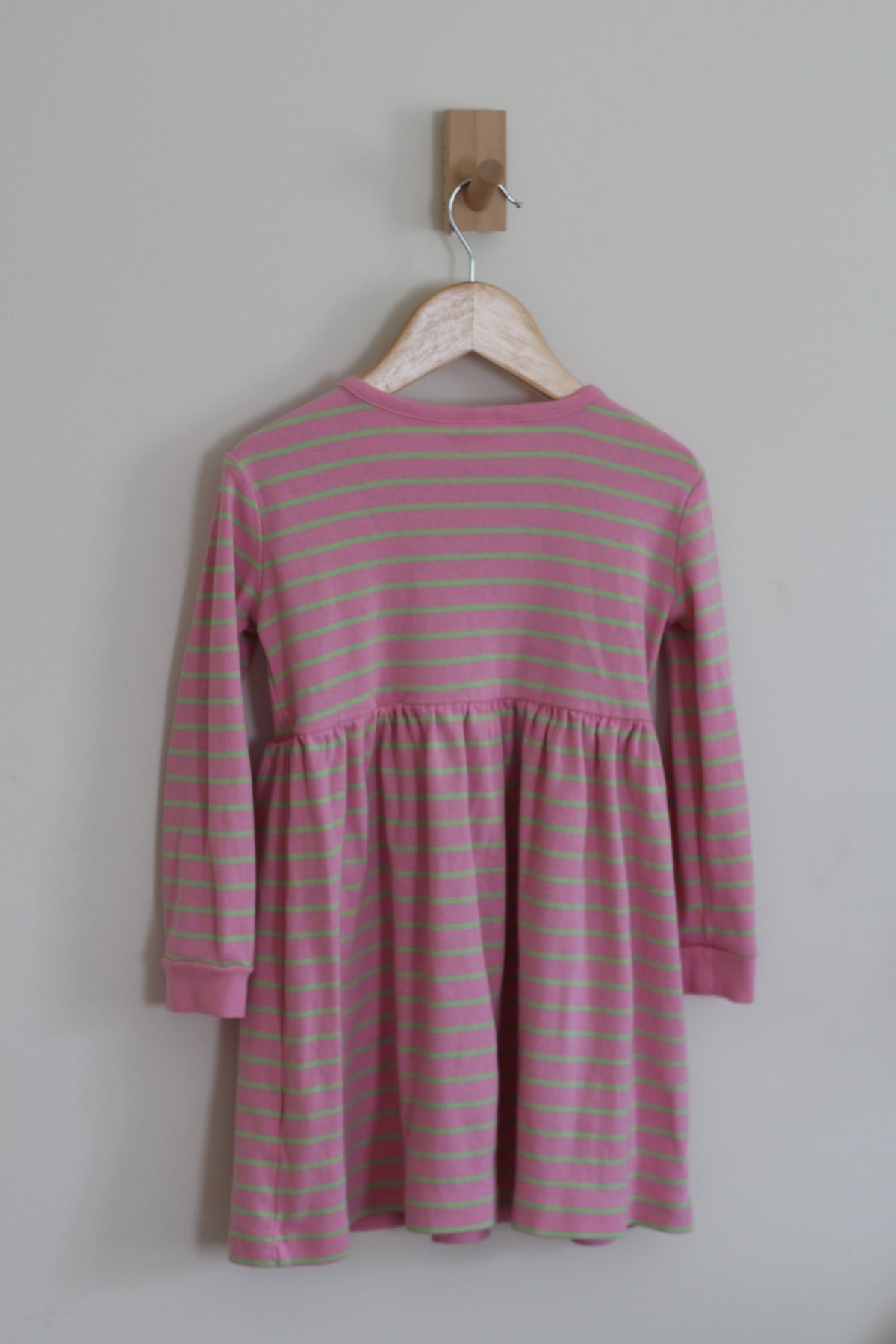 Hannah Anderson Long Sleeve Ribbed Henley Dress - size 110 or size 5