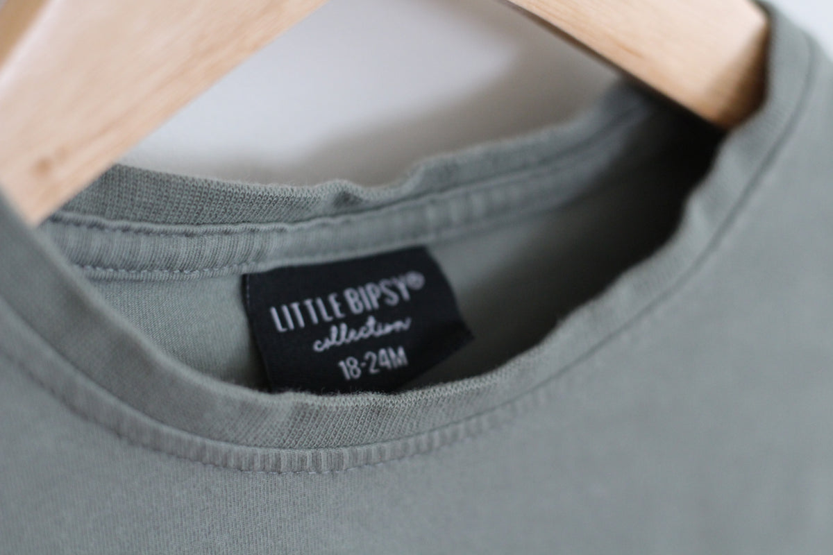 Little Bipsy Long Sleeve Elevated Tee - size 18 - 24 months