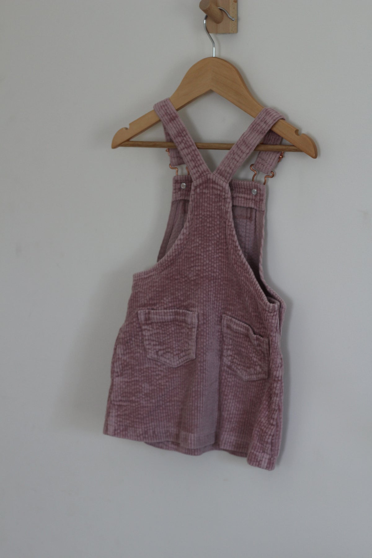 Next Pink Corduroy Skirt Overall - 2t / 3t