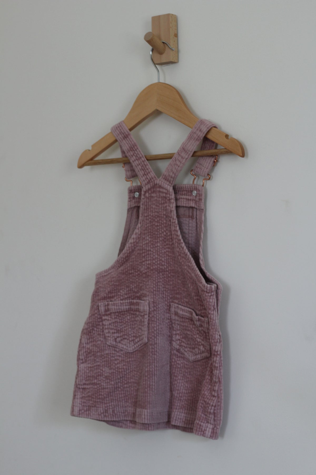 Next Pink Corduroy Skirt Overall - 2t / 3t