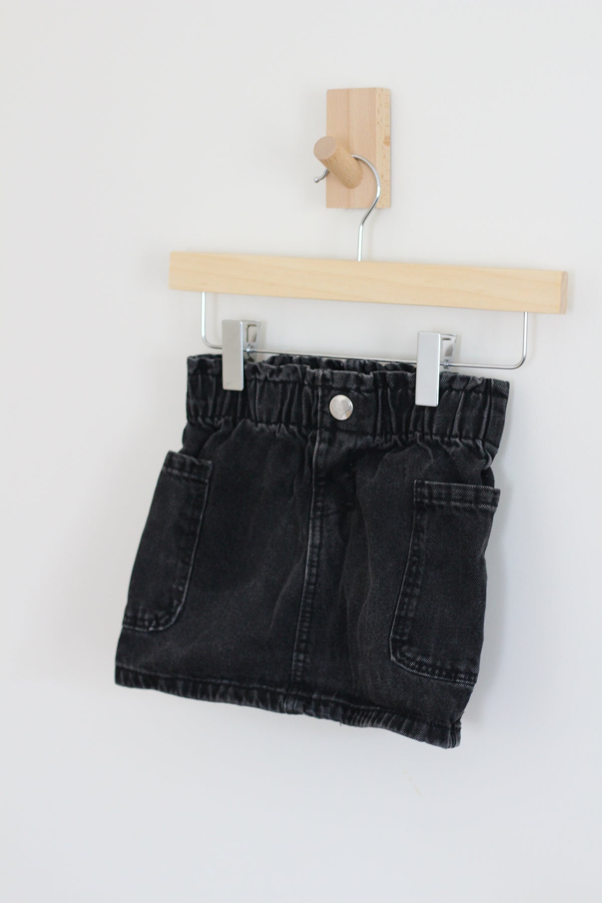 Denim Co. Faded Black Skirt - size - 2 - 3 years