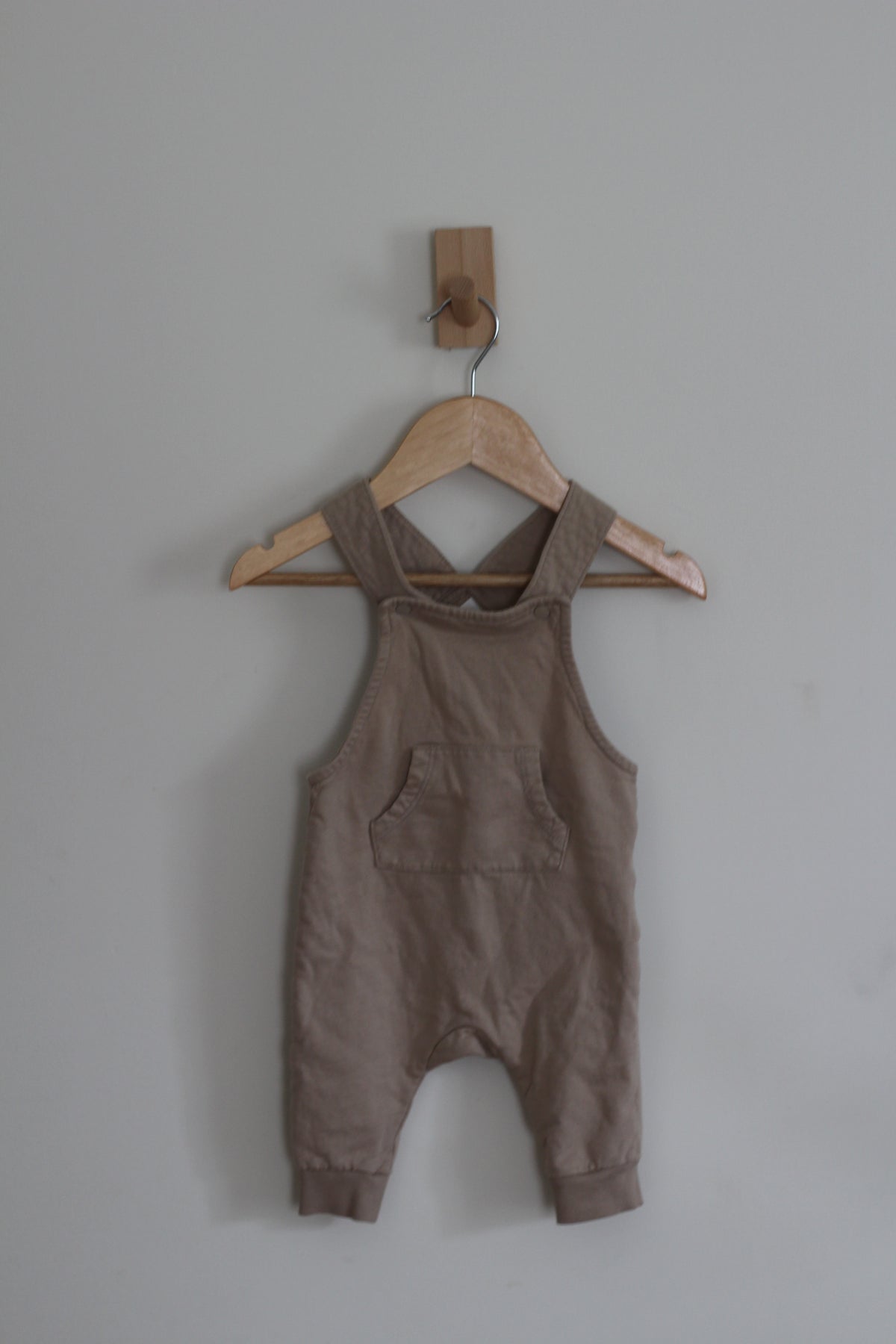 H&M Baby Cotton Knit Overalls - size 6 months